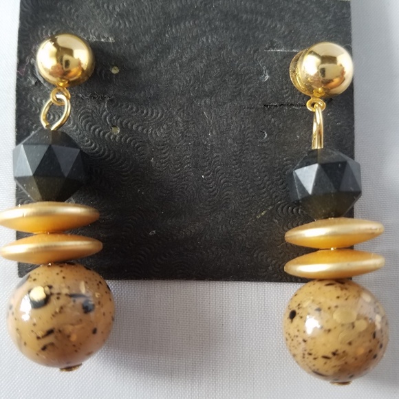 NWT Carol for Eva Graham Vintage Earrings - Picture 3 of 5